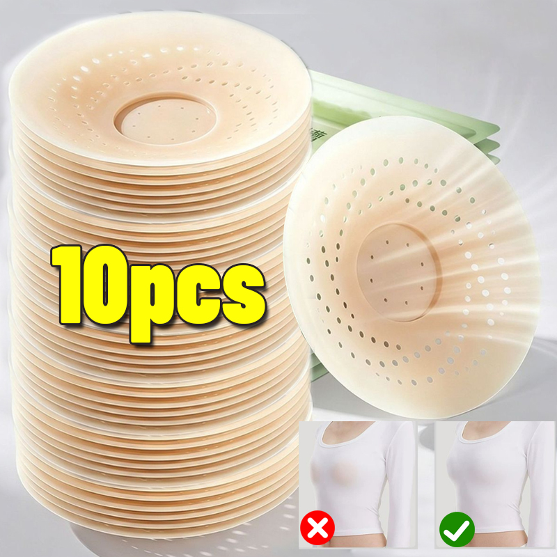 Strapless Bra Adhesive - 2-10 Stück unsichtbare selbstklebende Brustpads, wiederverwendbar,