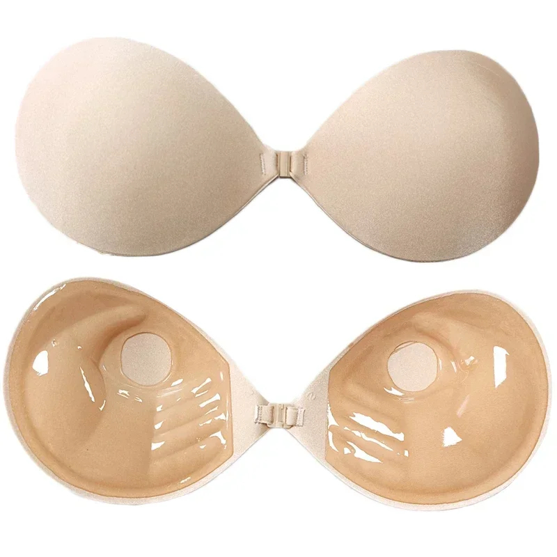 Strapless Bra Adhesive - 1/2 Stück unsichtbarer Push-up-BH für Damen,