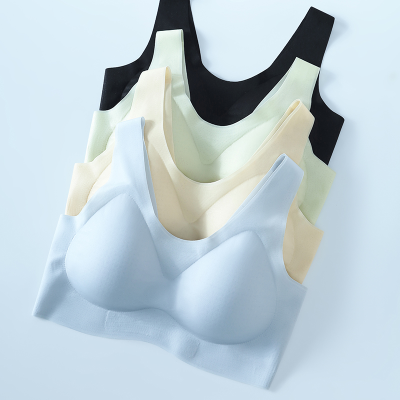 Sleep Bra Bralette - BHs für Damen, nahtloser, kabelloser, ultradünner