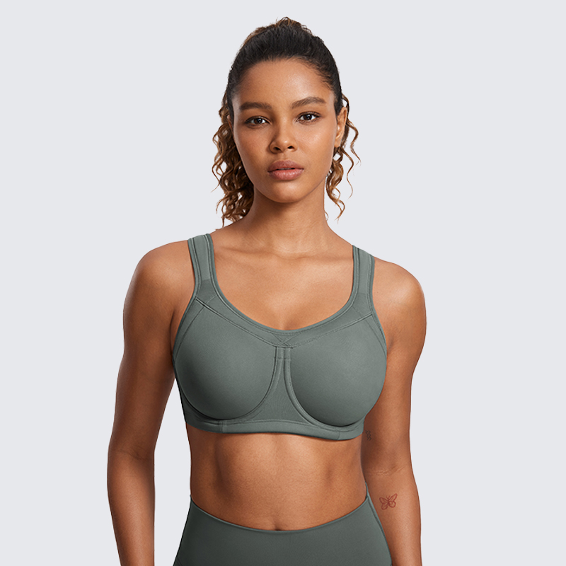SYROKAN Damen-Sport-BHs, Sport – Full Coverage Bra Bewertung und Preis